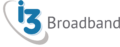i3 broadband logo